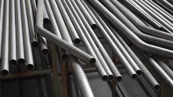 4130 chromoly DOM tube showing smooth drawn bore and uniform wall